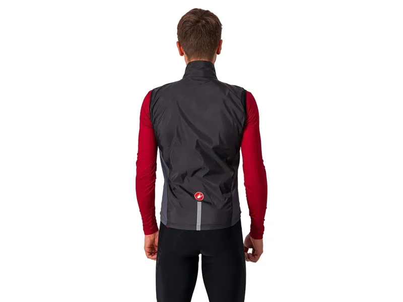 Castelli Squadra Stretch Vest in Light Black and Dark Gray-2