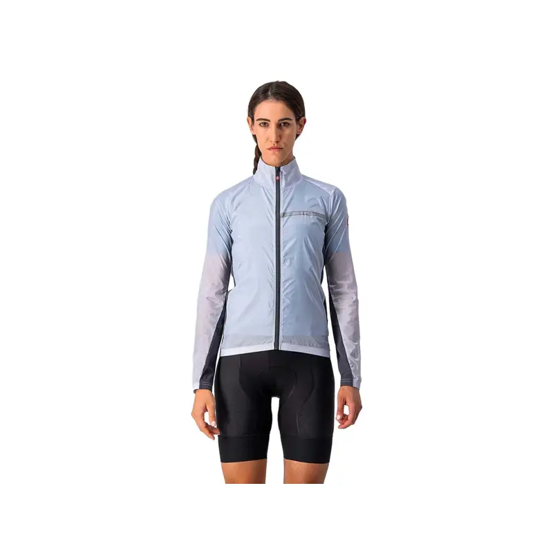 Balfes Bikes Castelli Squadra Stretch Women's Jacket in Grey | Free postage over £30, £10 off first order, price match & 0% finance.