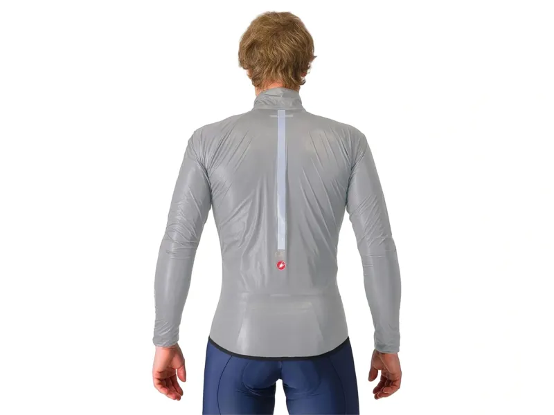 Castelli Squall Shell Jacket in Silver Grey/Black-1