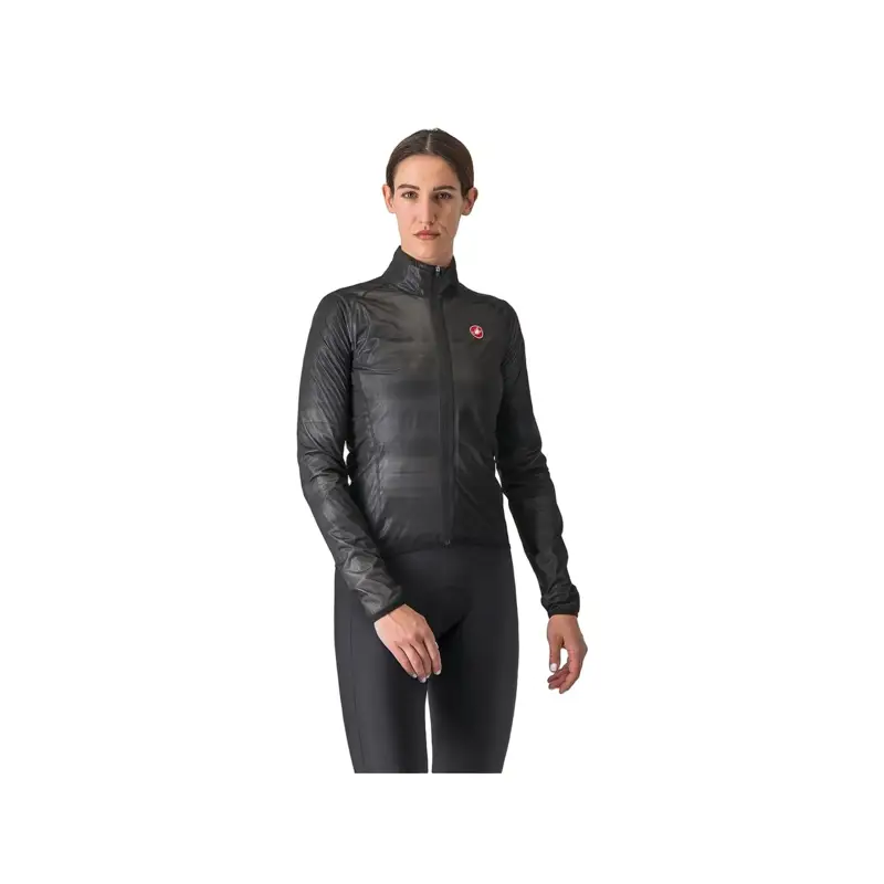 Balfes Bikes Castelli Squall Shell Women's Jacket in Light Black/Silver Grey | Free postage over £30, £10 off first order, price match & 0% finance.