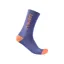 Castelli Sweetspot 20 Thermal Socks in Ultraviolet/Brilliant Orange