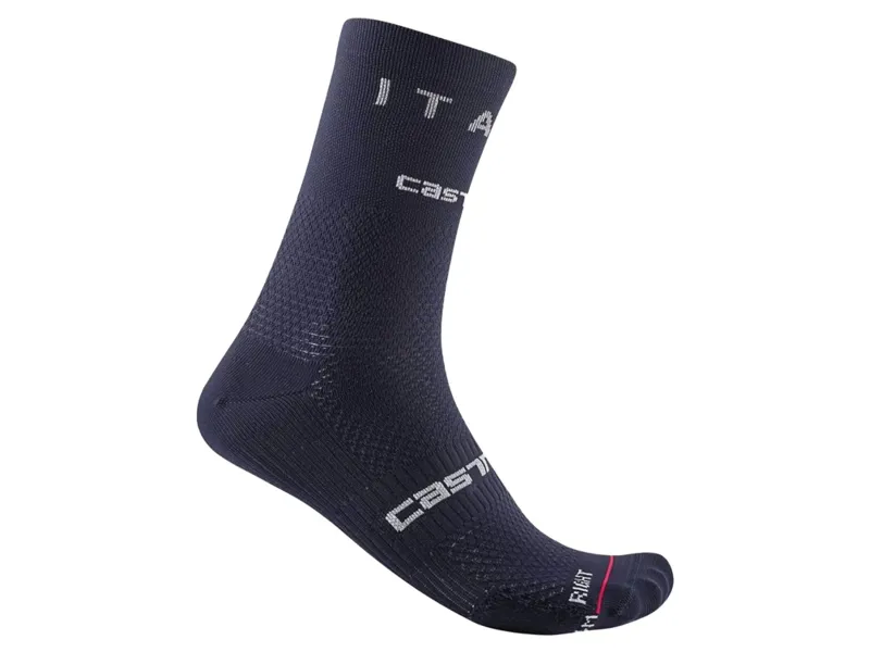 Castelli Team Italia 15 Socks in Belgian Blue