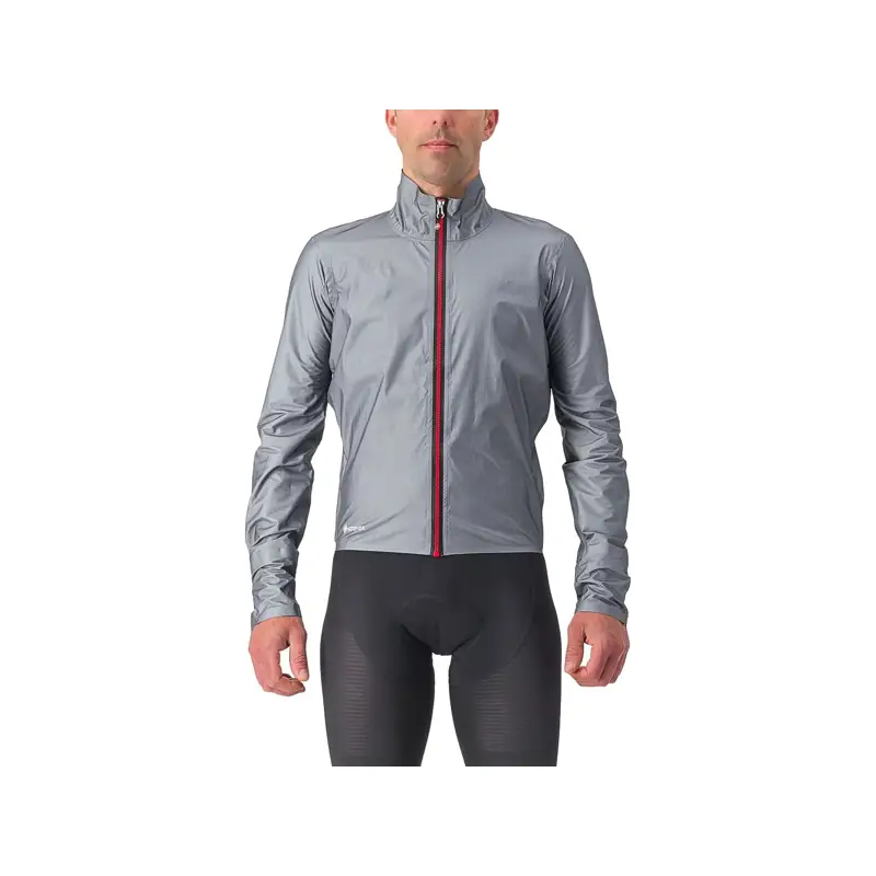 Balfes Bikes Castelli Tempesta Lite Jacket in Grey | Free postage over £30, £10 off first order, price match & 0% finance.