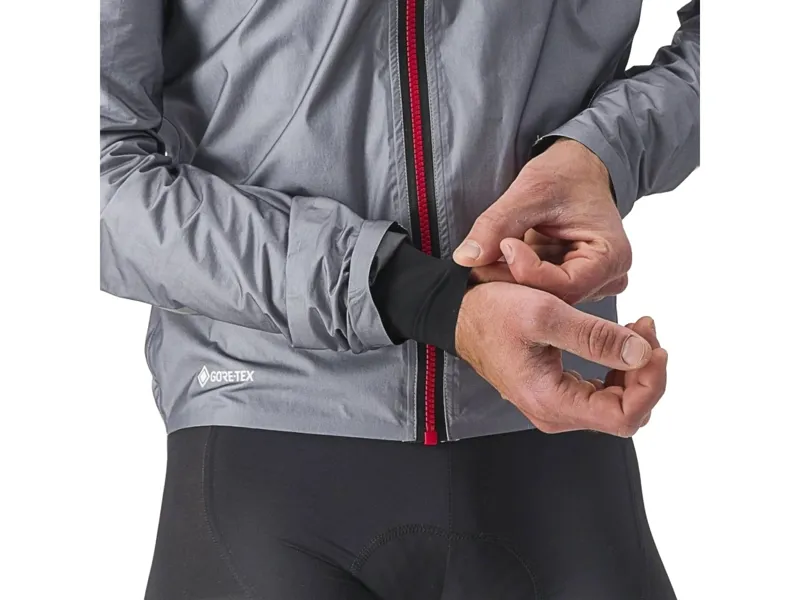Castelli Tempesta Lite Jacket in Grey-4
