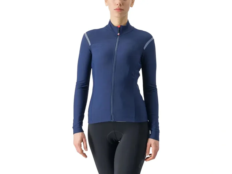 Castelli Tutto Nano RoS Women's Long Sleeve Jersey in Belgian Blue