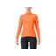 Castelli Tutto Nano RoS Women's Long Sleeve Jersey in Red Orange