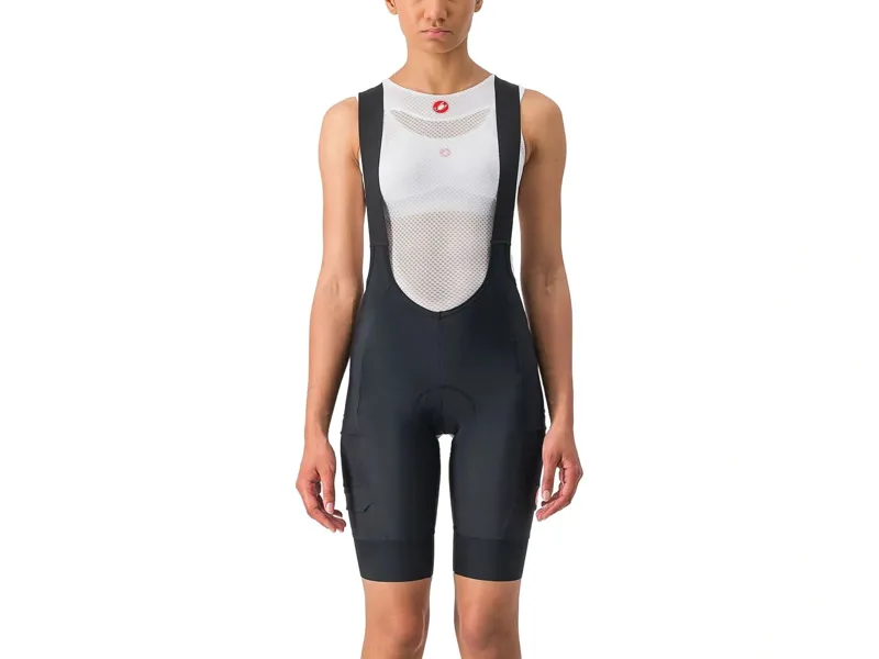 Castelli Unlimited Cargo Women's Bib Shorts in Black