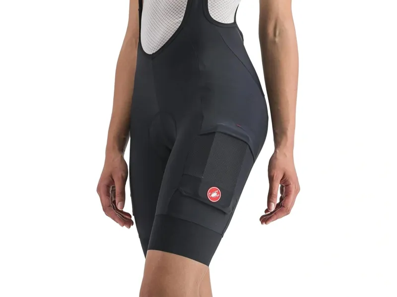 Castelli Unlimited Cargo Women's Bib Shorts in Black-5
