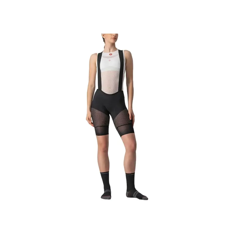 Balfes Bikes Castelli Unlimited DT Women's Liner Bib Shorts in Black | Free postage over £30, £10 off first order, price match & 0% finance.