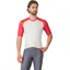 Castelli Unlimited Endurance 3 Jersey - Ivory/Rich Red-Vivid Orange