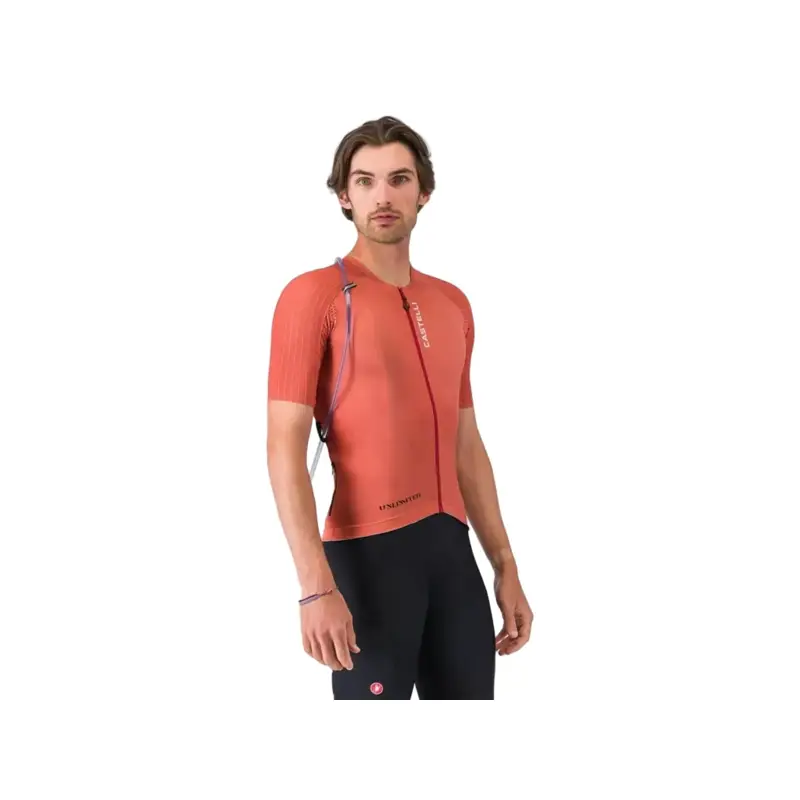 Balfes Bikes Castelli Unlimited Pro 2 Jersey in Paprika | Free postage over £30, £10 off first order, price match & 0% finance.