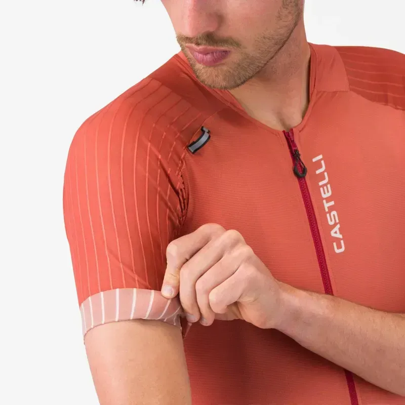 Castelli Unlimited Pro 2 Jersey in Paprika-3
