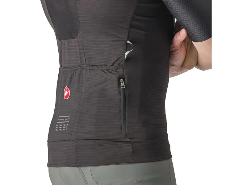 Castelli Unlimited Pro Short Sleeve Jersey in Black-4
