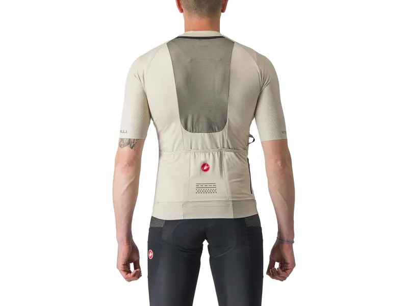 Castelli Unlimited Pro Short Sleeve Jersey In Silver Moon-1