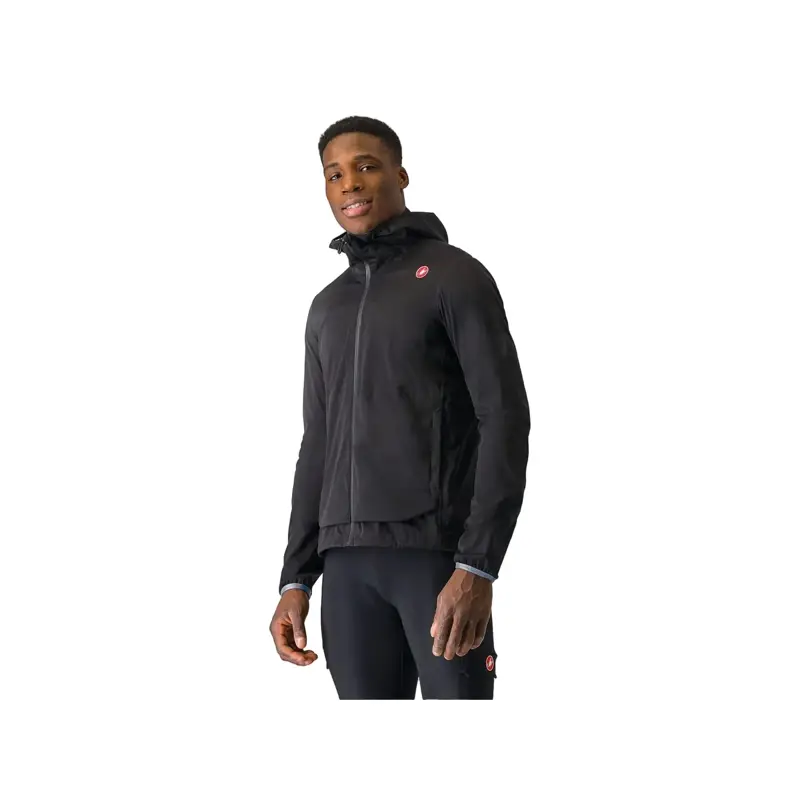 Balfes Bikes Castelli Unlimited Rain Jacket in Light Black | Free postage over £30, £10 off first order, price match & 0% finance.