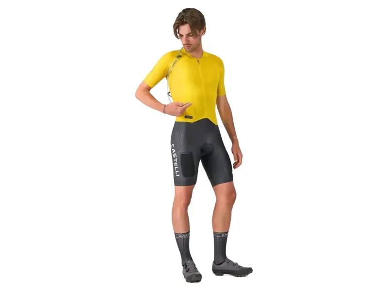 Castelli Unlimited Speedsuit in Mango Mojito/Black/Ivory
