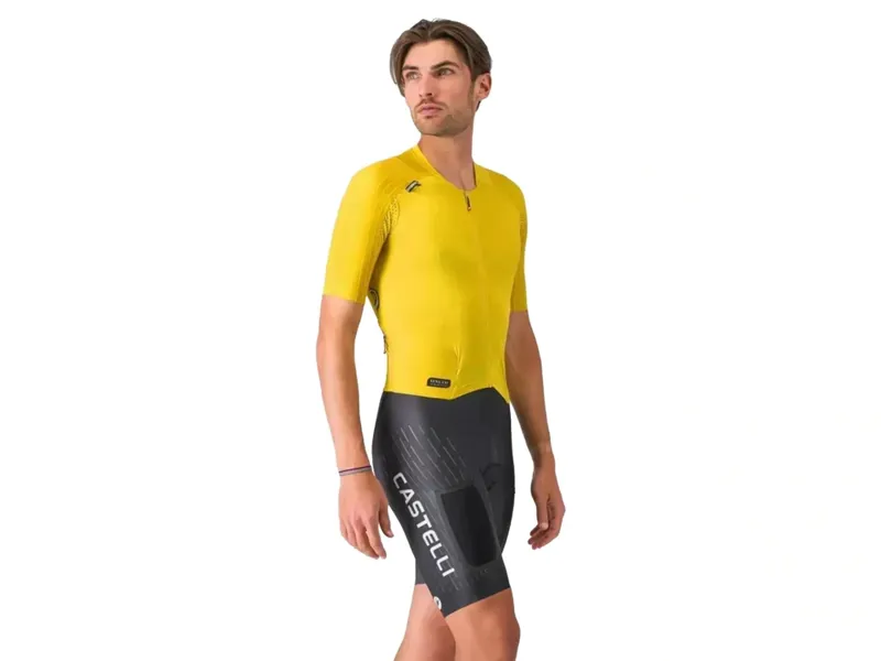 Castelli Unlimited Speedsuit in Mango Mojito/Black/Ivory-1