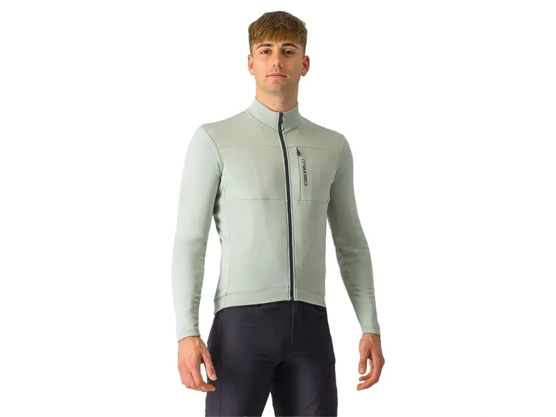Balfes Bikes Castelli Unlimited Trail 2 Long Sleeve Jersey in Defender Green | Free postage over £30, £10 off first order, price match & 0% finance.