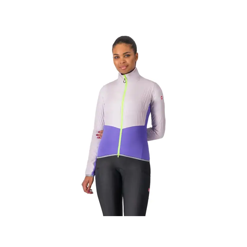 Balfes Bikes Castelli Unlimited Women's Jacket in Powder Rose/Ultraviolet | Free postage over £30, £10 off first order, price match & 0% finance.