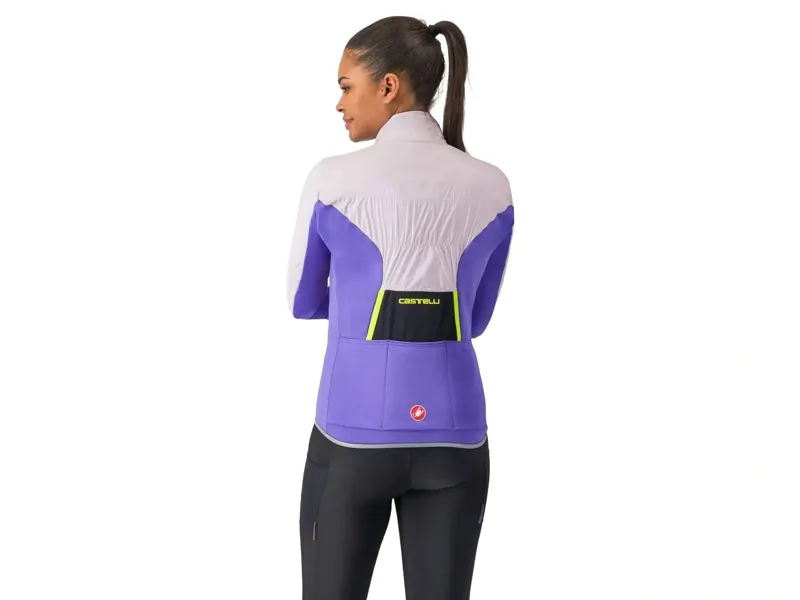 Castelli Unlimited Women's Jacket in Powder Rose/Ultraviolet-1