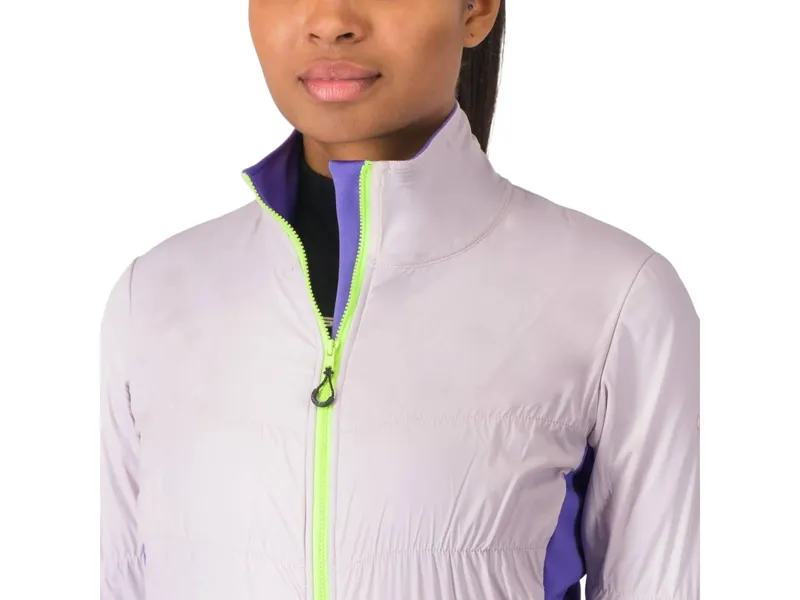 Castelli Unlimited Women's Jacket in Powder Rose/Ultraviolet-2