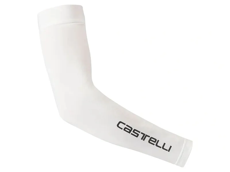 Castelli UPF 50+ Light 2 Arm Sleeves in White