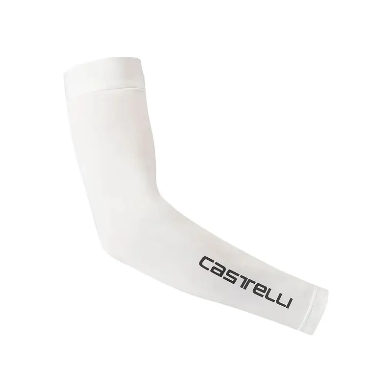 Balfes Bikes Castelli UPF 50+ Light 2 Arm Sleeves in White | Free postage over £30, £10 off first order, price match & 0% finance.