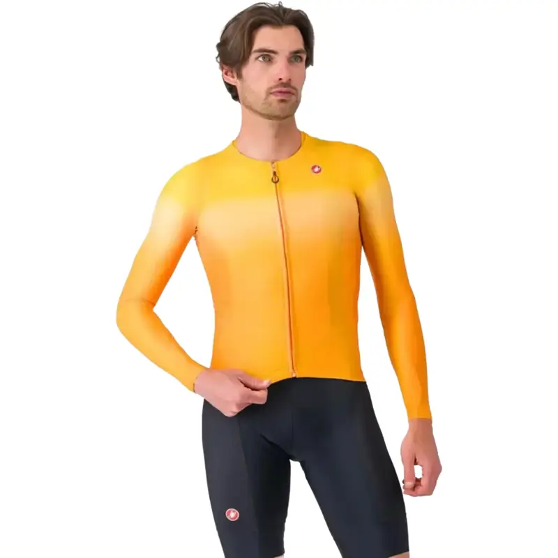 Balfes Bikes Castelli UPF Long Sleeve Jersey in Vivid | Free postage over £30, £10 off first order, price match & 0% finance.