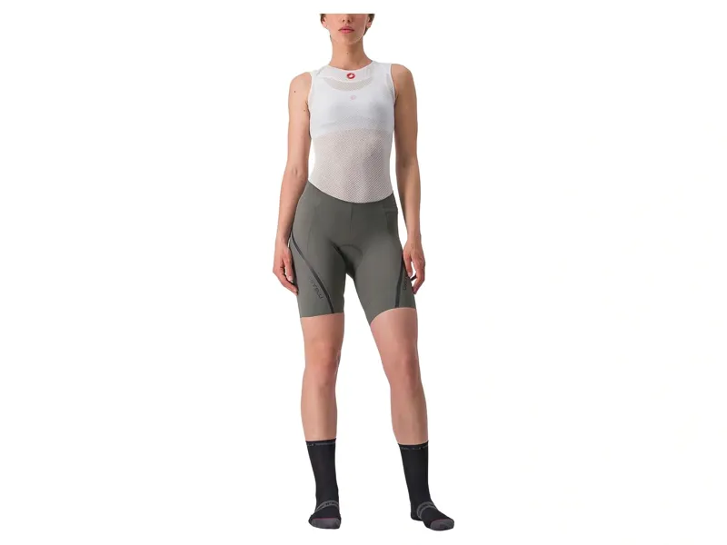 Balfes Bikes Castelli Velocissima 3 Women's Shorts in Gunmetal Grey | Free postage over £30, £10 off first order, price match & 0% finance.