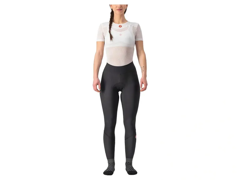 Balfes Bikes Castelli Velocissima Thermal Womens Tights in Black/Black Reflex | Free postage over £30, £10 off first order, price match & 0% finance.