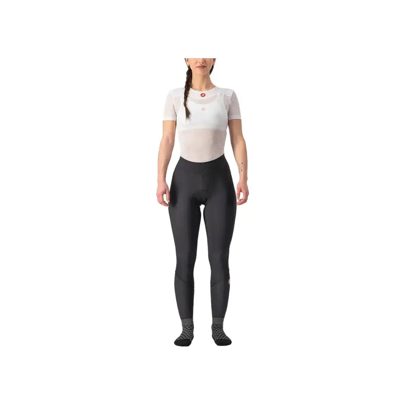 Balfes Bikes Castelli Velocissima Thermal Womens Tights in Black/Black Reflex | Free postage over £30, £10 off first order, price match & 0% finance.
