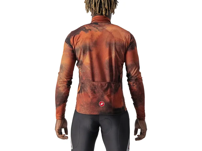 Castelli Ventaglio Long Sleeve Jersey in Fuoco-1