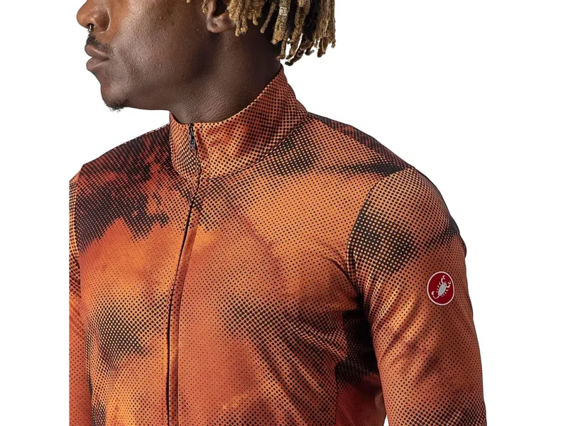 Castelli Ventaglio Long Sleeve Jersey in Fuoco-2