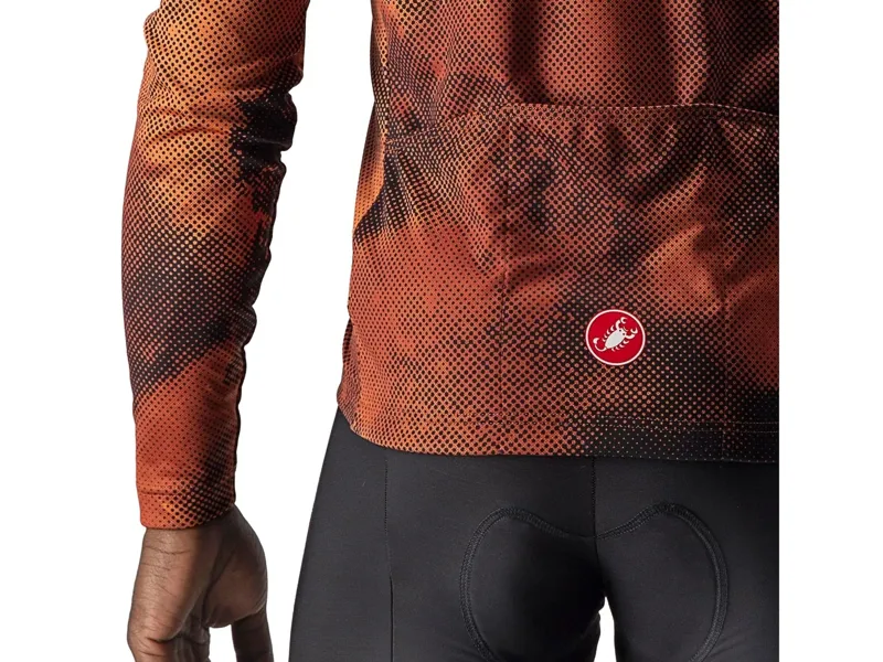Castelli Ventaglio Long Sleeve Jersey in Fuoco-3
