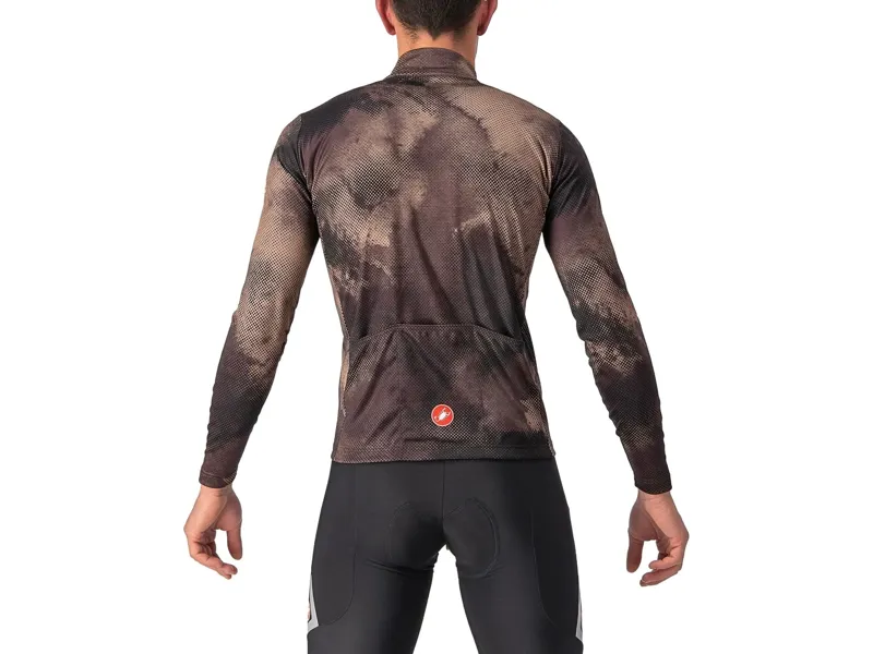 Castelli Ventaglio Long Sleeve Jersey in Terra-1