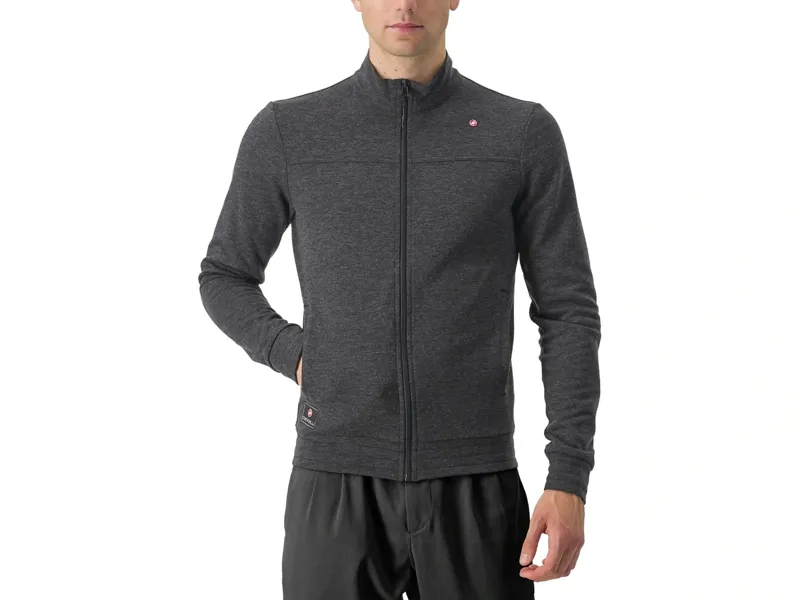 Balfes Bikes Castelli Vigorelli Track Jacket in Dark Grey | Free postage over £30, £10 off first order, price match & 0% finance.