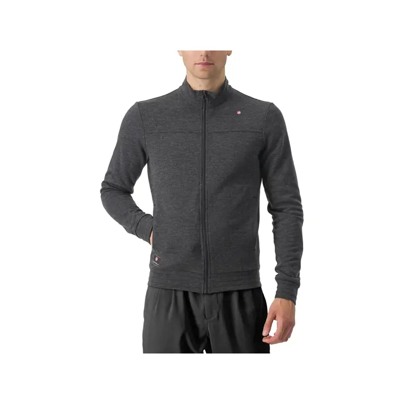 Balfes Bikes Castelli Vigorelli Track Jacket in Dark Grey | Free postage over £30, £10 off first order, price match & 0% finance.