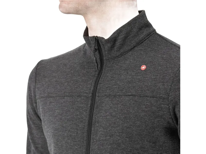 Castelli Vigorelli Track Jacket in Dark Grey-2
