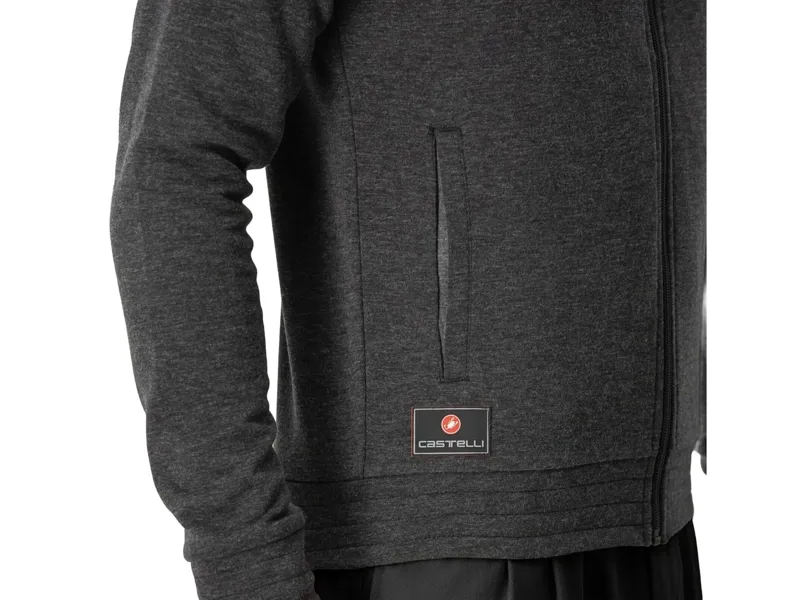 Castelli Vigorelli Track Jacket in Dark Grey-3