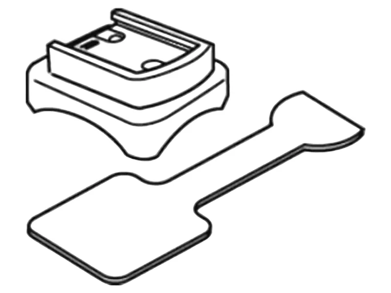 Cateye Strada Wireless Cycle Computer Bracket + Rubber Pad
