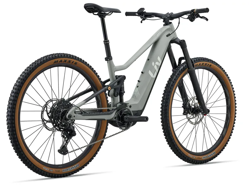 Liv Embolden E+ 2 Electric Full Suspension Mountain Bike 2026 in Slate Gray/ Black-1