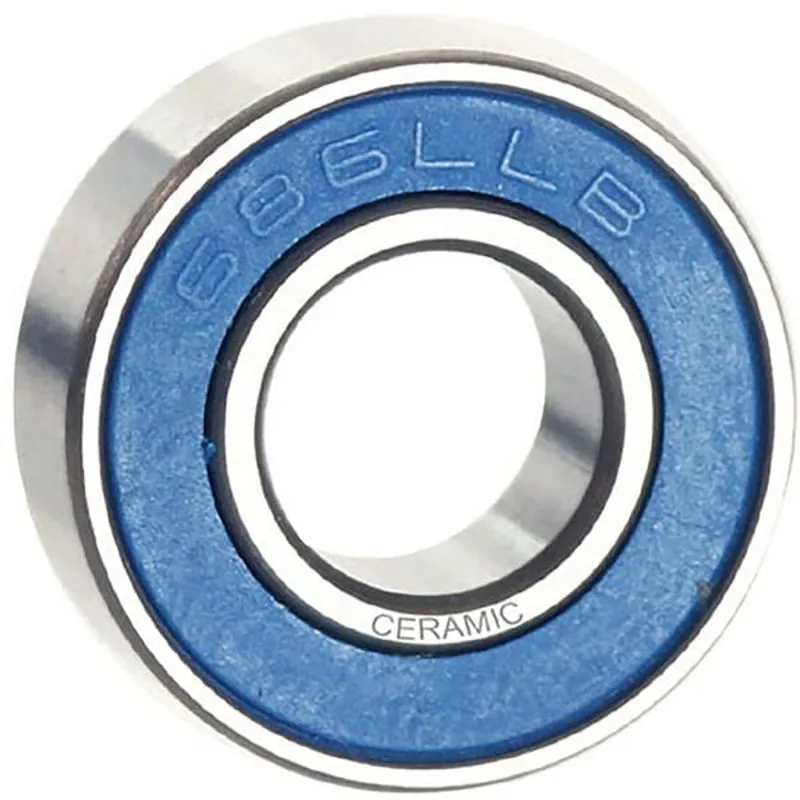 M Part Ceramic Bearing 686 LLB 6x13x5mm in Silver-1