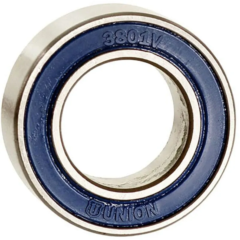 M Part MAX Bearing 3801V Double Row LLU 12x21x8mm in Silver-1