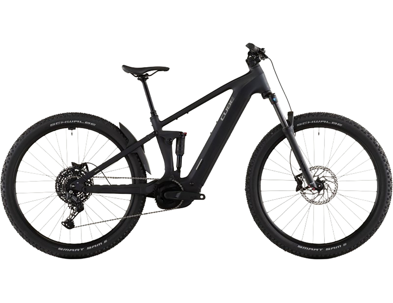Cube Stereo Hybrid one22 Pro 800 Electric Mountain Bike 2026 in Night/Chrome