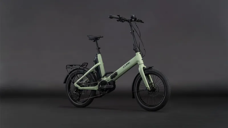 Cube Fold Hybrid 545 Electric Folding bike 2026 in Pea/Reflex-7
