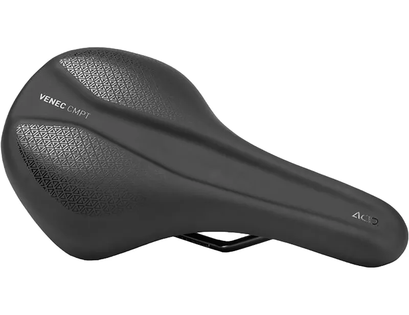 Balfes Bikes Acid Saddle Venec Cmpt in Black | Free postage over £30, £10 off first order, price match & 0% finance.