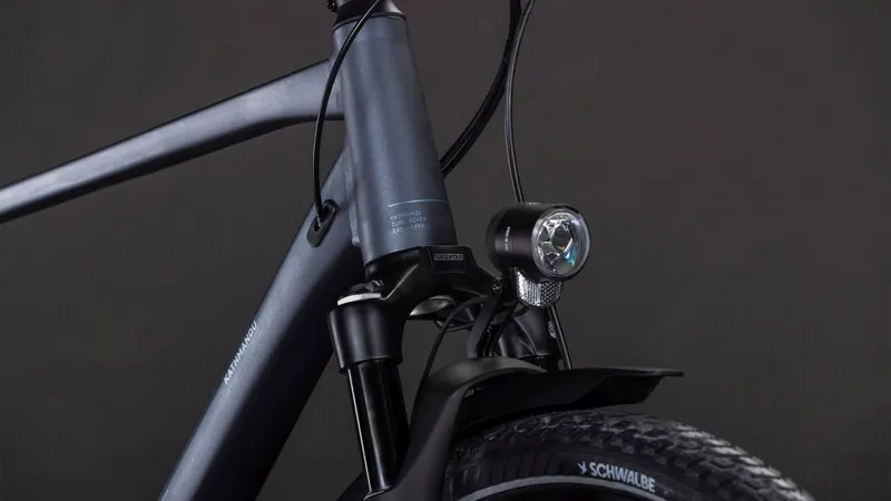 Cube Kathmandu Exc Hybrid Bike 2026 in Metallicgrey/Chrome-5