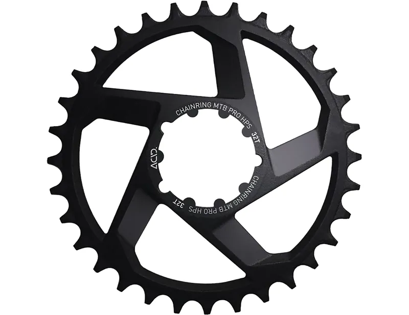 Balfes Bikes Acid Chainring Mtb Pro Hps in Black | Free postage over £30, £10 off first order, price match & 0% finance.