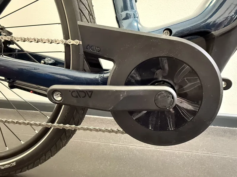 EX-DISPLAY Cube Touring Hybrid One 500 Electric Hybrid Bike Size 50 2025 in Sea/Chrome-11