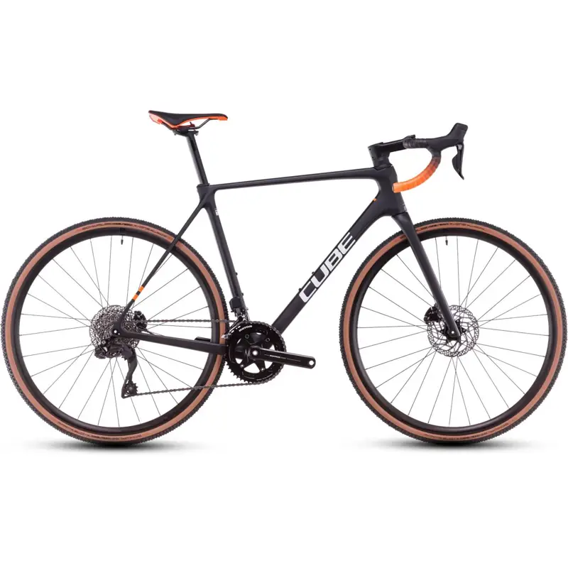 Balfes Bikes EX DISPLAY Cube Cross Race C:62 Pro Cyclocross Bike 61cm 2026 in Carbon/Orange | Free postage over £30, £10 off first order, price match & 0% finance.